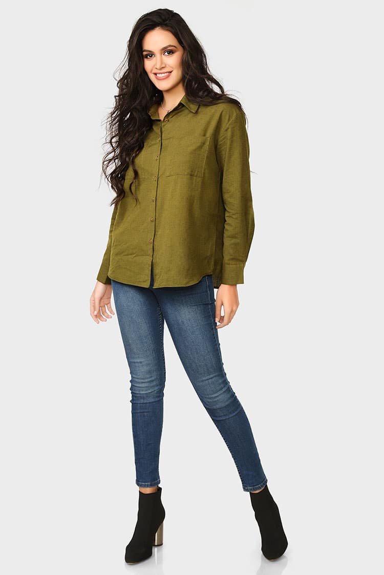 Khaki Safari Shirt