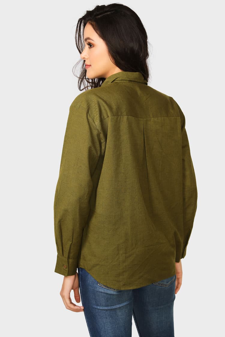 Khaki Safari Shirt