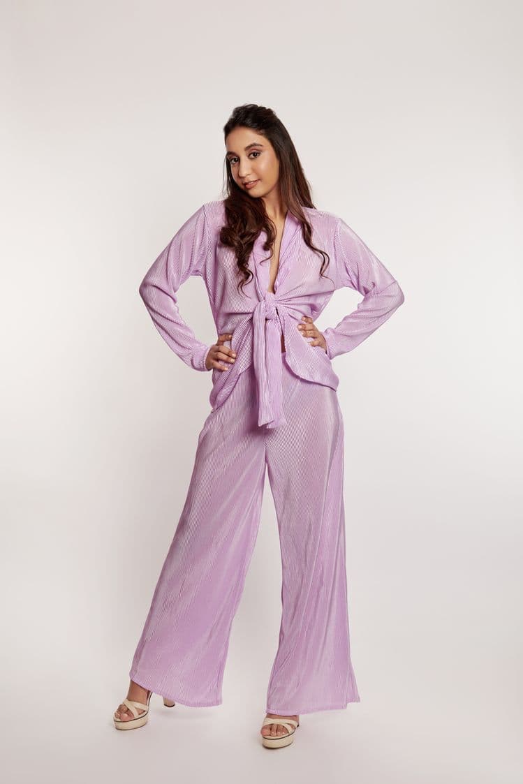 Satin Stripe Lounge Pants