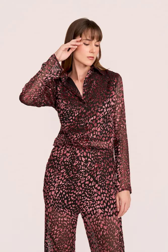 The Dark Side Animal Velvet Shirt