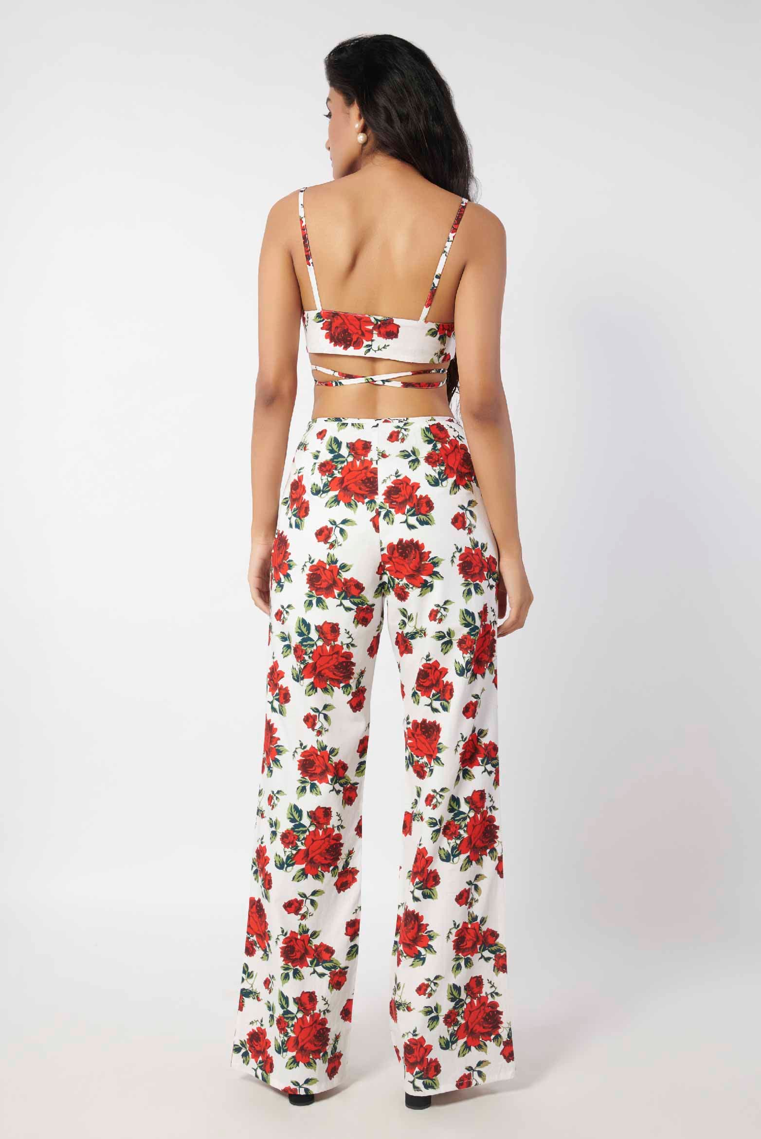 Rose Printed Bralet