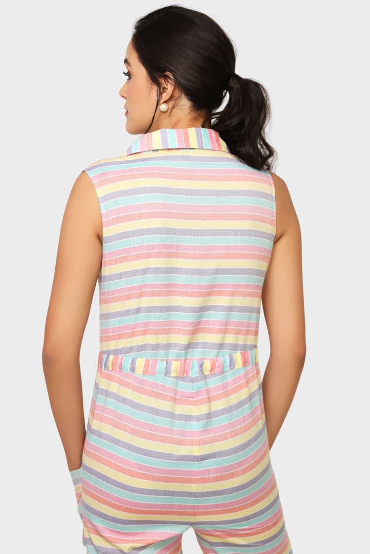 Candy Stripe Jumpsuit