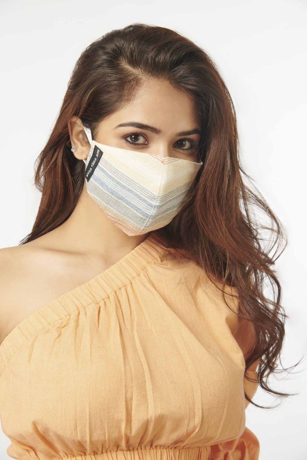 Textured Stripe Face Covering (Set of 3)