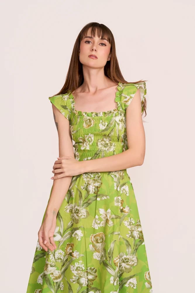 The Floral Garden Smocked Dress
