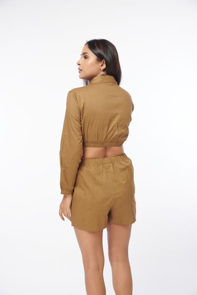 Elasticated Cargo Shorts