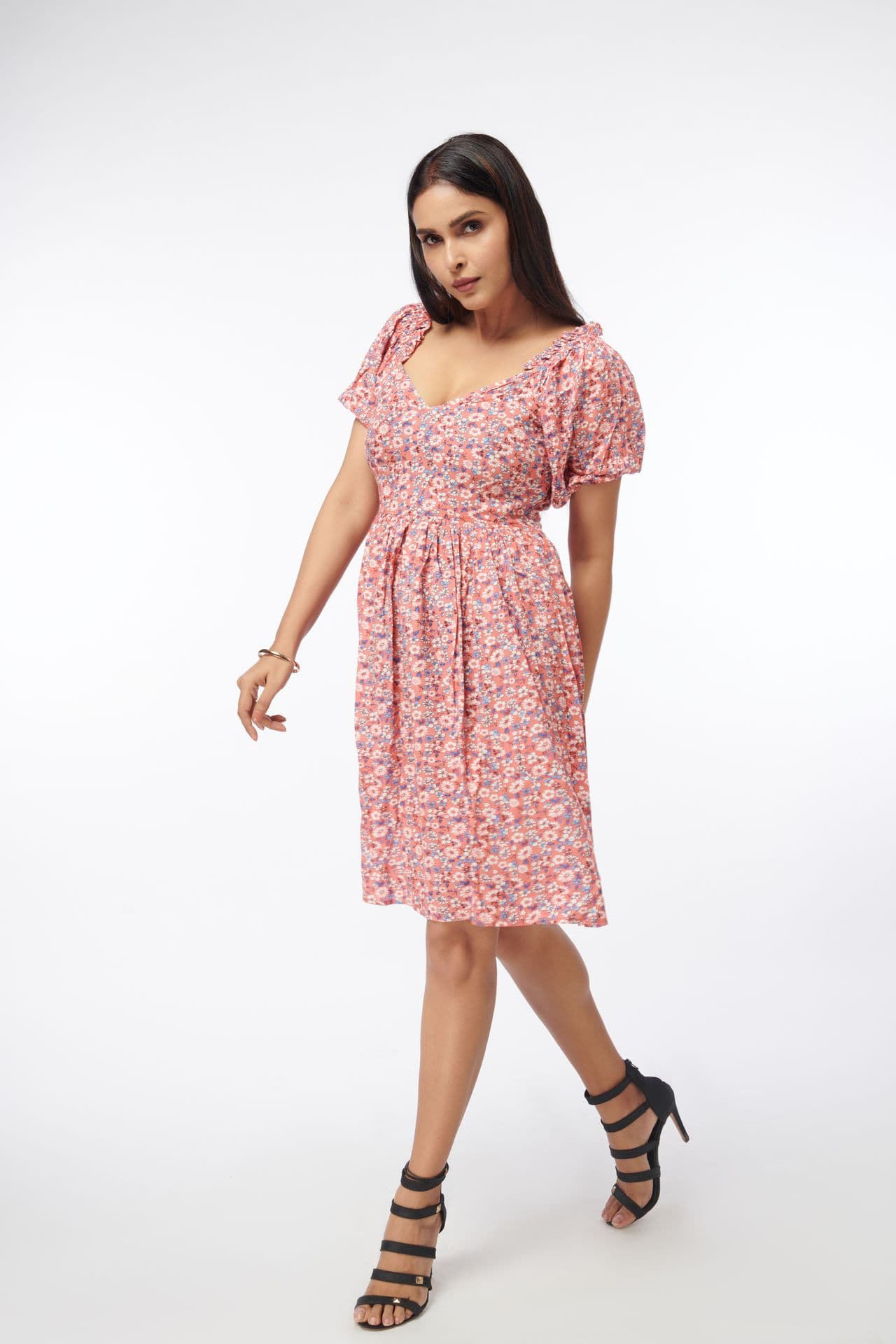 Printed Skater Dress