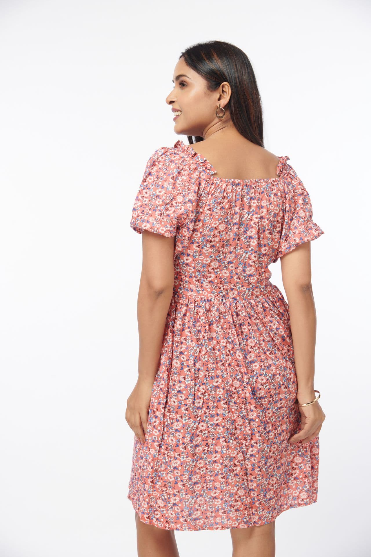 Printed Skater Dress