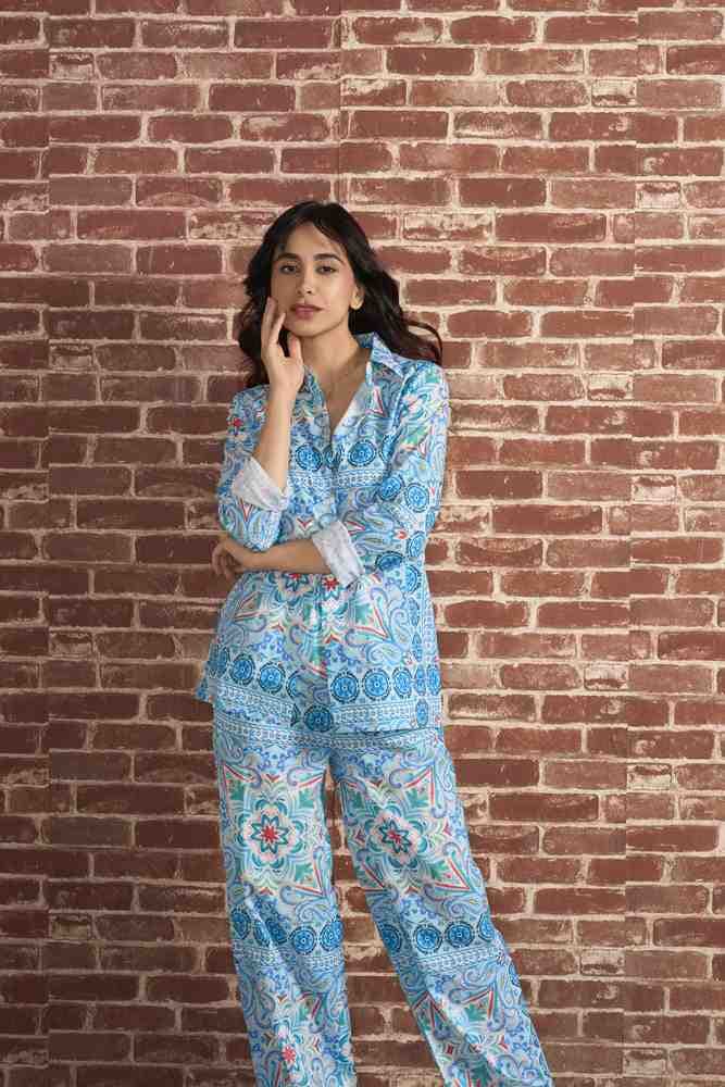 The Amalfi Printed Linen Shirt