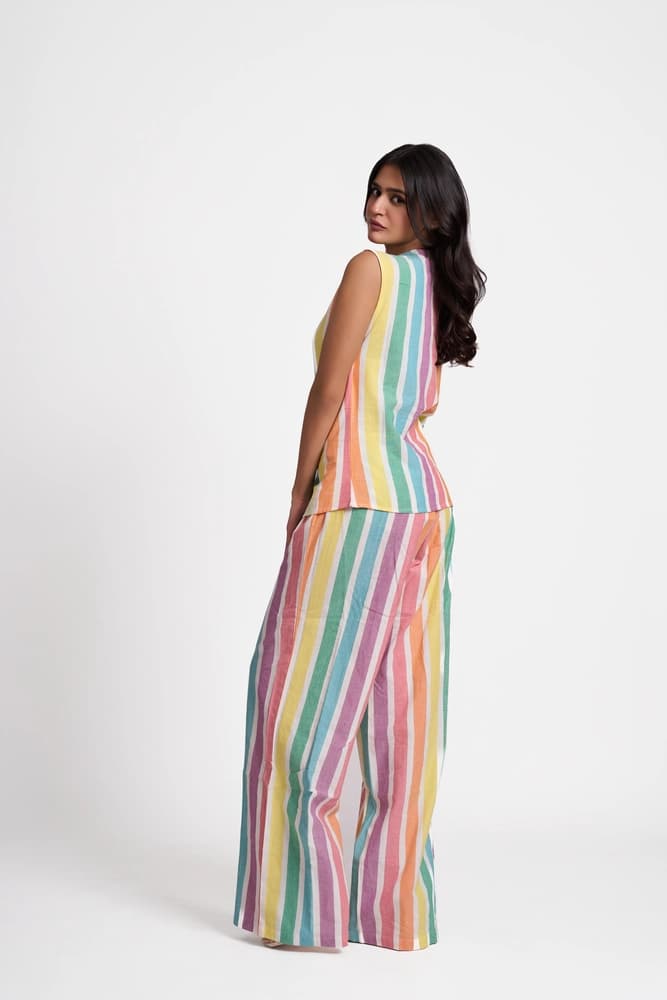Summer Stripes Cami & Pants Co-ord
