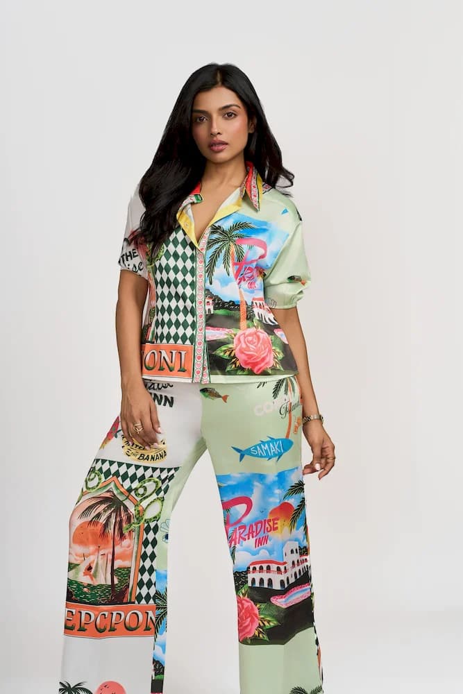 The Havana Printed Resort Coord