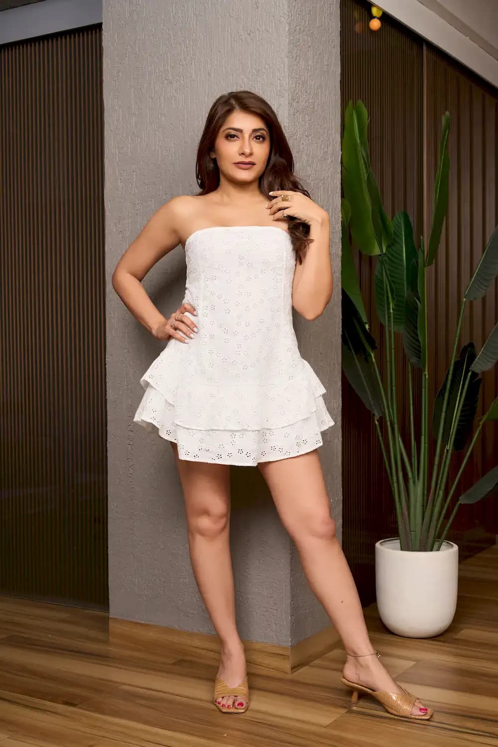 The Reckless Bandeau Mini Dress