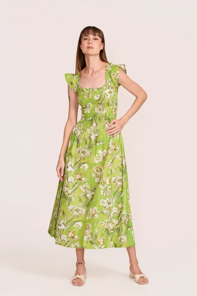 The Floral Garden Smocked Dress