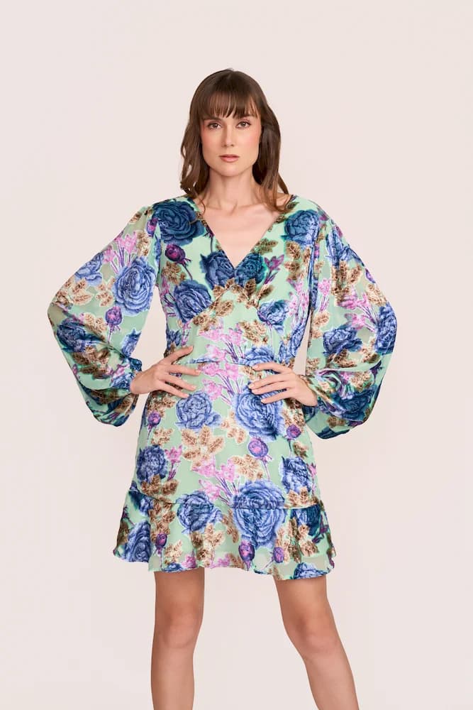 The Mint Velvet Floral Mini Dress